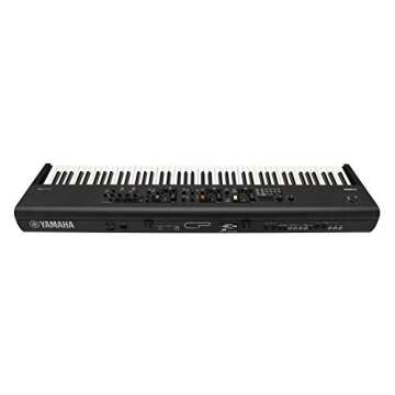 Yamaha CP88 88-Key Graded Hammer Action Stage Piano with Sustain Pedal(Black)