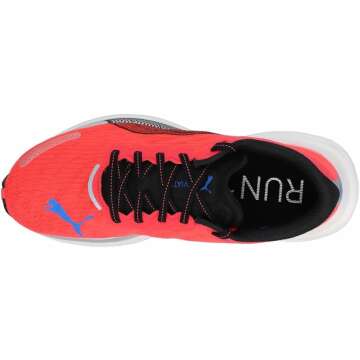 Puma Mens Deviate Nitro 2 Running Sneakers in Black