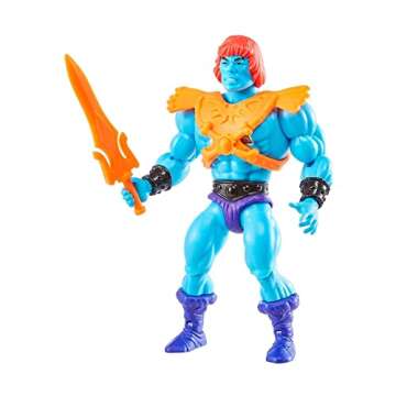 Masters of the Universe Origins Faker 5.5-in Action Figure, Battle Figure for Storytelling Play and Display, Gift for 6 to 10-Year-Olds and Adult Collectors,Multi,GYY28