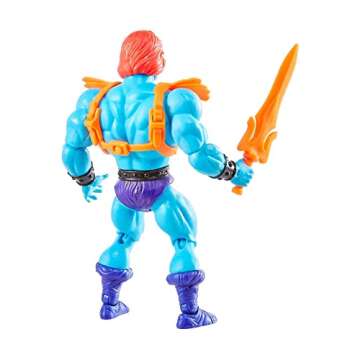 Masters of the Universe Origins Faker 5.5-in Action Figure, Battle Figure for Storytelling Play and Display, Gift for 6 to 10-Year-Olds and Adult Collectors,Multi,GYY28