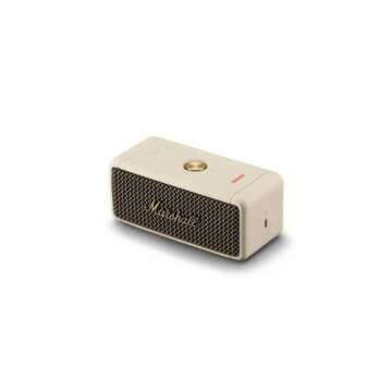 Marshall Emberton II Portable Bluetooth Speaker in Cream