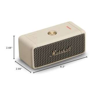 Marshall Emberton II Portable Bluetooth Speaker in Cream