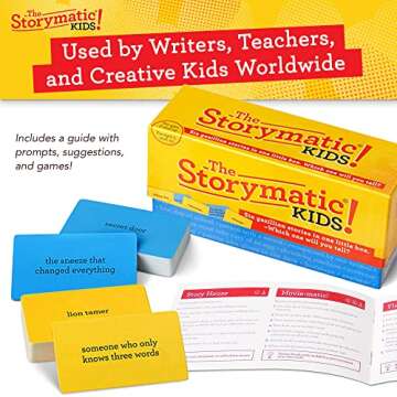 The Storymatic Kids – Writing Prompts for Young Writers – Storytelling Games – Teacher Tool