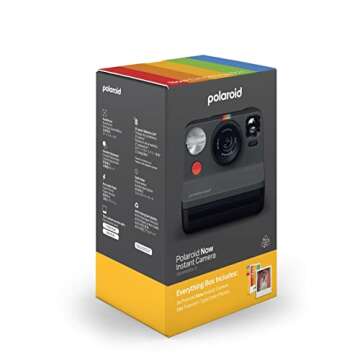 Polaroid Now 2nd Gen Instant Camera + Film Bundle