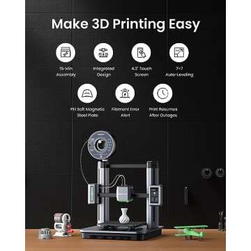 AnkerMake M5 High-Speed 3D Printer with AI