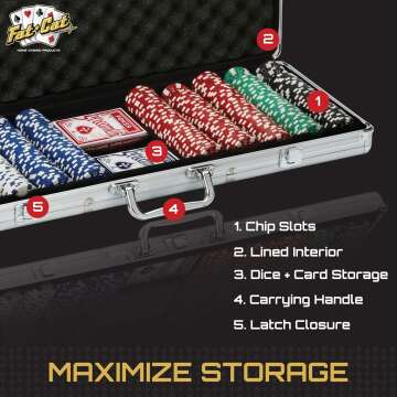 Poker Chip Set & Case