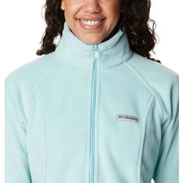 Columbia Women's Benton Springs Full Zip Jacket - Aqua Haze