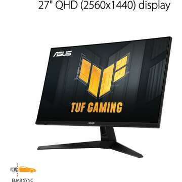 ASUS TUF 27" Gaming Monitor with 1ms and HDR