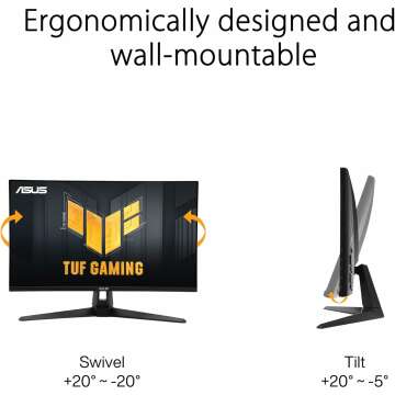 ASUS TUF 27" Gaming Monitor with 1ms and HDR