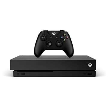 Microsoft Xbox One X 1TB, 4K Ultra HD Gaming Console, Black (Renewed) (2017 Model)