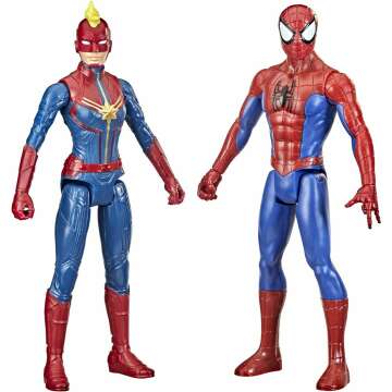 6 Action Figures, 12-Inch Toys, Inspired By Marvel Comics, For Kids Ages 4 And Up (Amazon Exclusive)