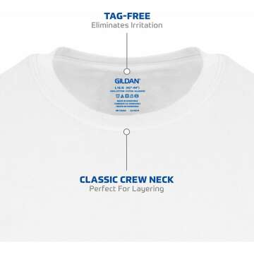 Gildan Men's Crew T-Shirts Multipack G1100 - Buy Now