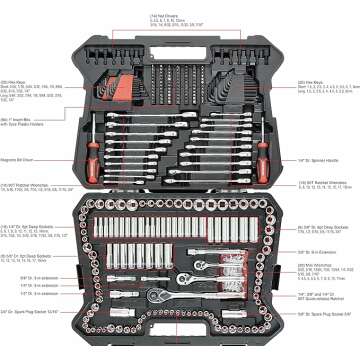 303-Piece True Mechanic Tool Set - Professional Quality