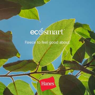 Hanes Boys' Little Eco Smart Pant - Stylish and Eco-Friendly Black Pants for Kids