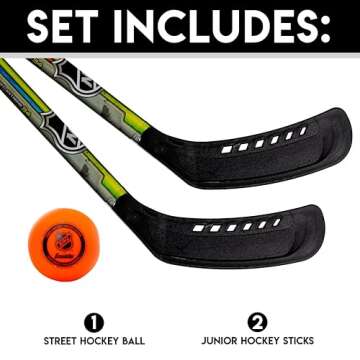 Franklin Sports NHL Youth Street Hockey Starter Set