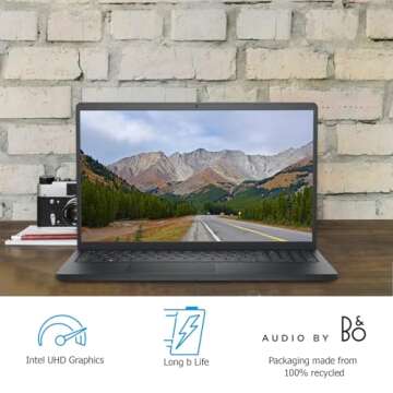 Inspiron 15 Laptop - i5, 8GB RAM, 512GB SSD, Touchscreen