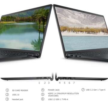 Inspiron 15 Laptop - i5, 8GB RAM, 512GB SSD, Touchscreen