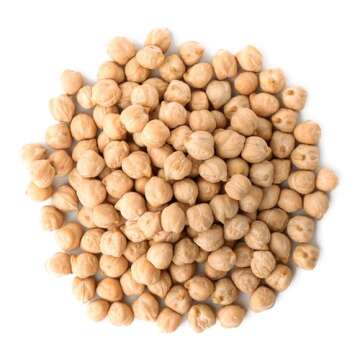 Food to Live Organic Garbanzo Beans, 15 Pounds – Dried Chickpeas, Non-GMO, Kosher, Raw, Sproutable, Bulk