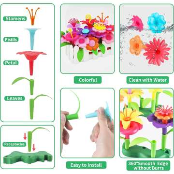 STEM Flower Garden Building Toy