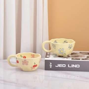 Koythin Creative Ceramic Mug - Perfect for Home & Office