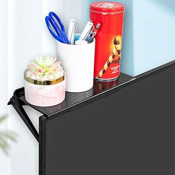 KROTUCOTY 7-Inch Computer Monitor Top Shelf Mount