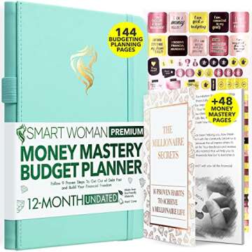 Freedom Mastery Financial and Goal Setting Planner 2023, Financial, A Self Care Journal to Productivity and Success, Monthly, Effective Budget, Minute Habit Tracker