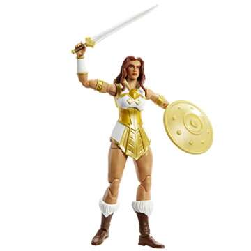 Masters Of The Universe Masterverse Collection, 7-In MOTU Teela Battle Figures For Storytelling Play And Display, Gift For Kids Age 6 And Older And Adult Collectors