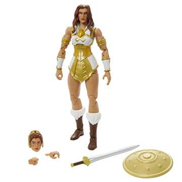 Masters Of The Universe Masterverse Collection, 7-In MOTU Teela Battle Figures For Storytelling Play And Display, Gift For Kids Age 6 And Older And Adult Collectors