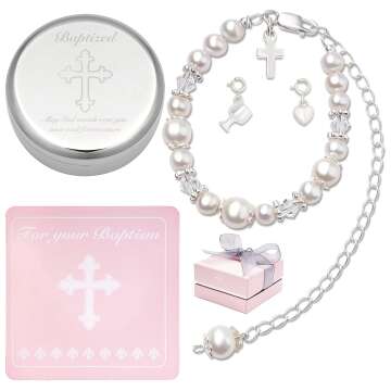 Baptism Bracelet for Girls