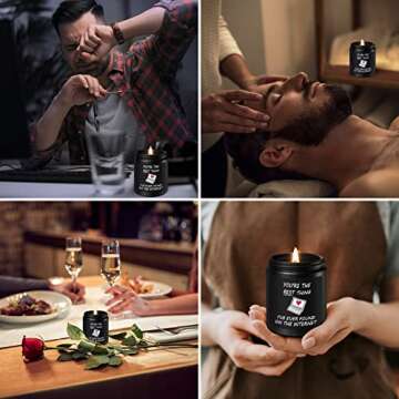 Sandalwood Scented Candles for Men - Gift Ideas