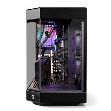 iBUYPOWER Y60 Black Gaming PC Computer Desktop Y60BA9N47TS03 (AMD Ryzen 9 7900X CPU, NVIDIA GeForce RTX 4070 Ti Super 16GB GPU, 32GB DDR5 RGB 5200MHz RAM, 2TB NVMe, WiFi Ready, Windows 11 Home)