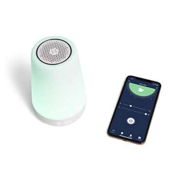 Hatch Rest+ 1st Gen Baby Sound Machine, Night Light, Time-to-Rise Plus Audio Monitor, White Noise Soother, Toddler Sleep Trainer, Kids Alarm Clock, Nightlight