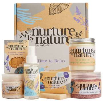 Nurture by Nature RELAX & CALM Spa Kit - Ultimate Mothers Day Gift