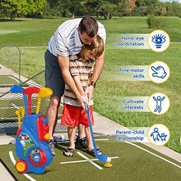 Liberry Toddler Golf Set for Indoor & Outdoor Fun