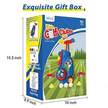 Liberry Toddler Golf Set for Indoor & Outdoor Fun