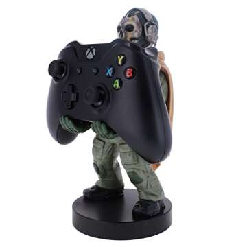 Exquisite Gaming Call of Duty Ghost Warzone Mobile Device Stand & Controller Holder