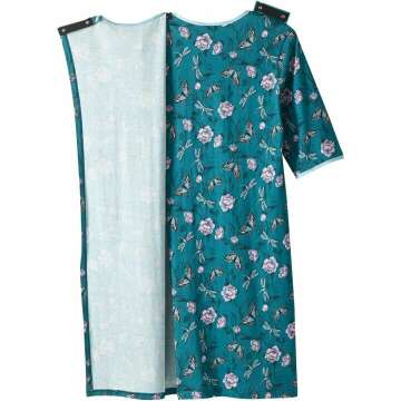 Open Back Night Gown for Assisted Dressing