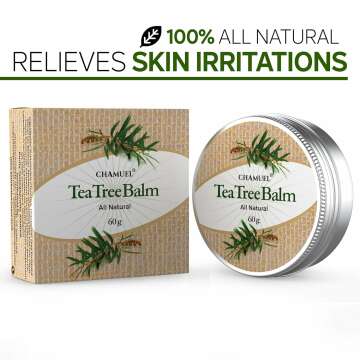 Natural Tea Tree Oil Balm for Skin Relief