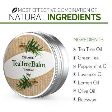 Natural Tea Tree Oil Balm for Skin Relief