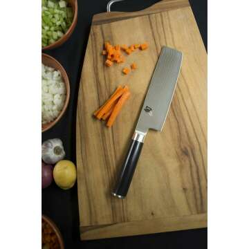 Shun Classic Nakiri Knife 6.5" - Ideal Vegetable Chopper