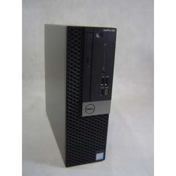 Dell OptiPlex XE3 SFF Business Desktop PC, Core i5-8500, 16 GB RAM, 512GB SSD, Keyboard & Mouse, Windows 10 Pro (Renewed)