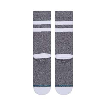 Stance Crew The Joven Socks [3 Pack] (Large, Grey)