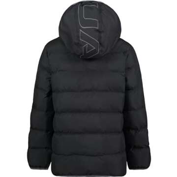 Under Armour UA PRONTO PUFFER JACKET, JET BLACK, YS