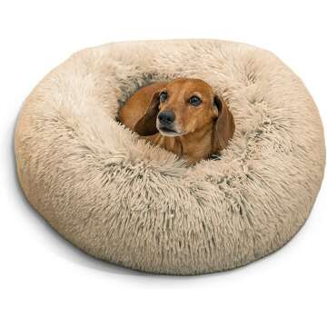 Calming Donut Bed for Pets