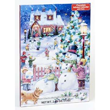 Chocolate Advent Calendar Countdown to Christmas