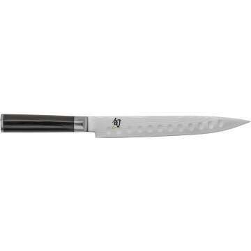 Shun Cutlery Classic 9" Hollow Ground Slicing Knife for Perfect Cuts