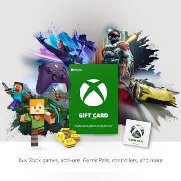 $10 Xbox Gift Card - Digital Code for Instant Gaming Access