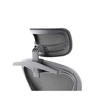 Aeron Chair by Herman Miller - Highly Adjustable Graphite Frame - with PostureFit - Carbon Classic (Medium)