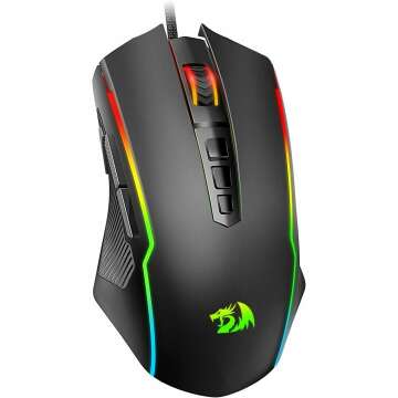 Redragon M910-K Wired Gaming Mouse | 8000 DPI & 9 Programmable Buttons