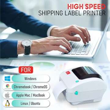 Arkscan 2054A Shipping Label Printer - Fast & Efficient